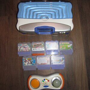 Vtech V.Smile V.Motion Active Learning Video Game System 7 Games + Controller